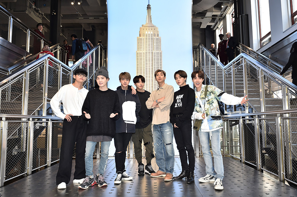 BTS, Empire State Building BTS, Empire State Building